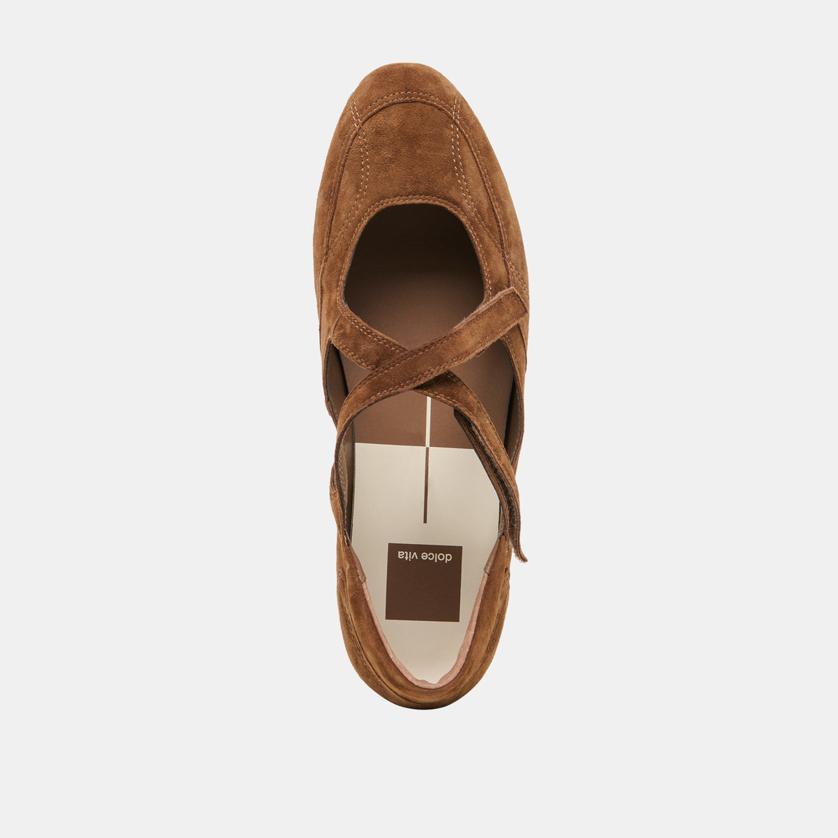 YONO Cocoa Suede Ballet Sneaker Flats | Dolce Vita New