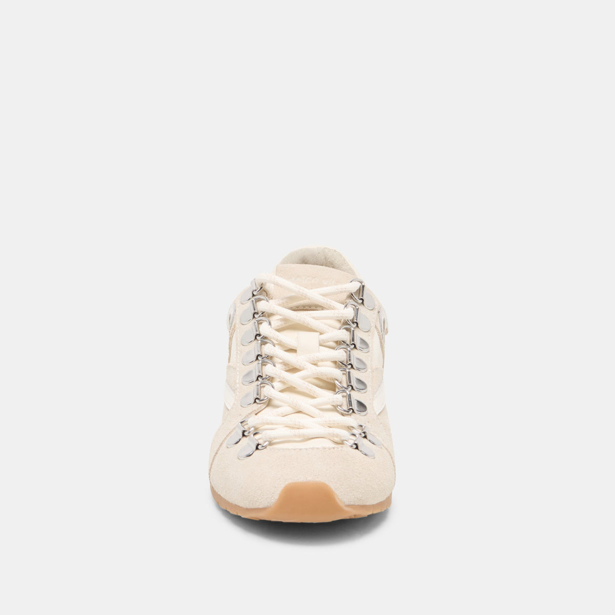 DEACON Ivory Suede Lace-Up Sneakers | Dolce Vita Latest