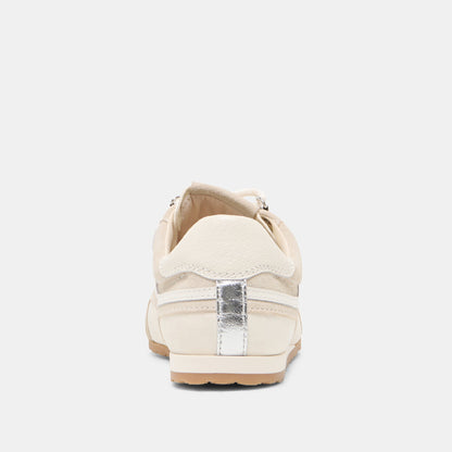 DEACON Ivory Suede Lace-Up Sneakers | Dolce Vita Latest