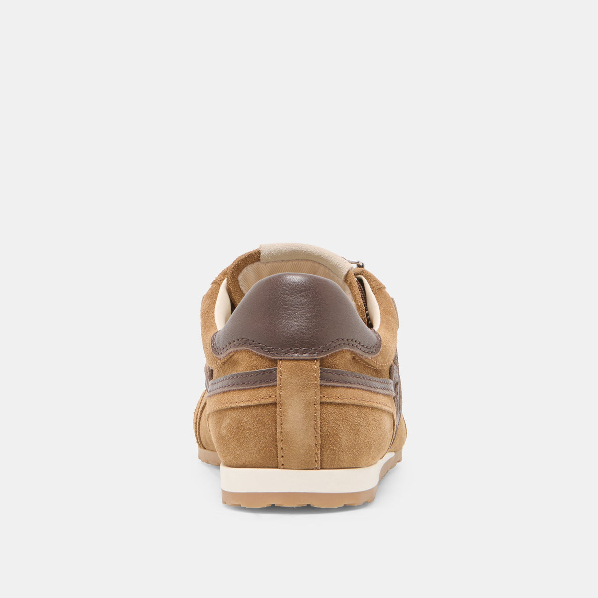 DEACON Lt Brown Suede Lace-Up Sneakers | Dolce Vita Discount