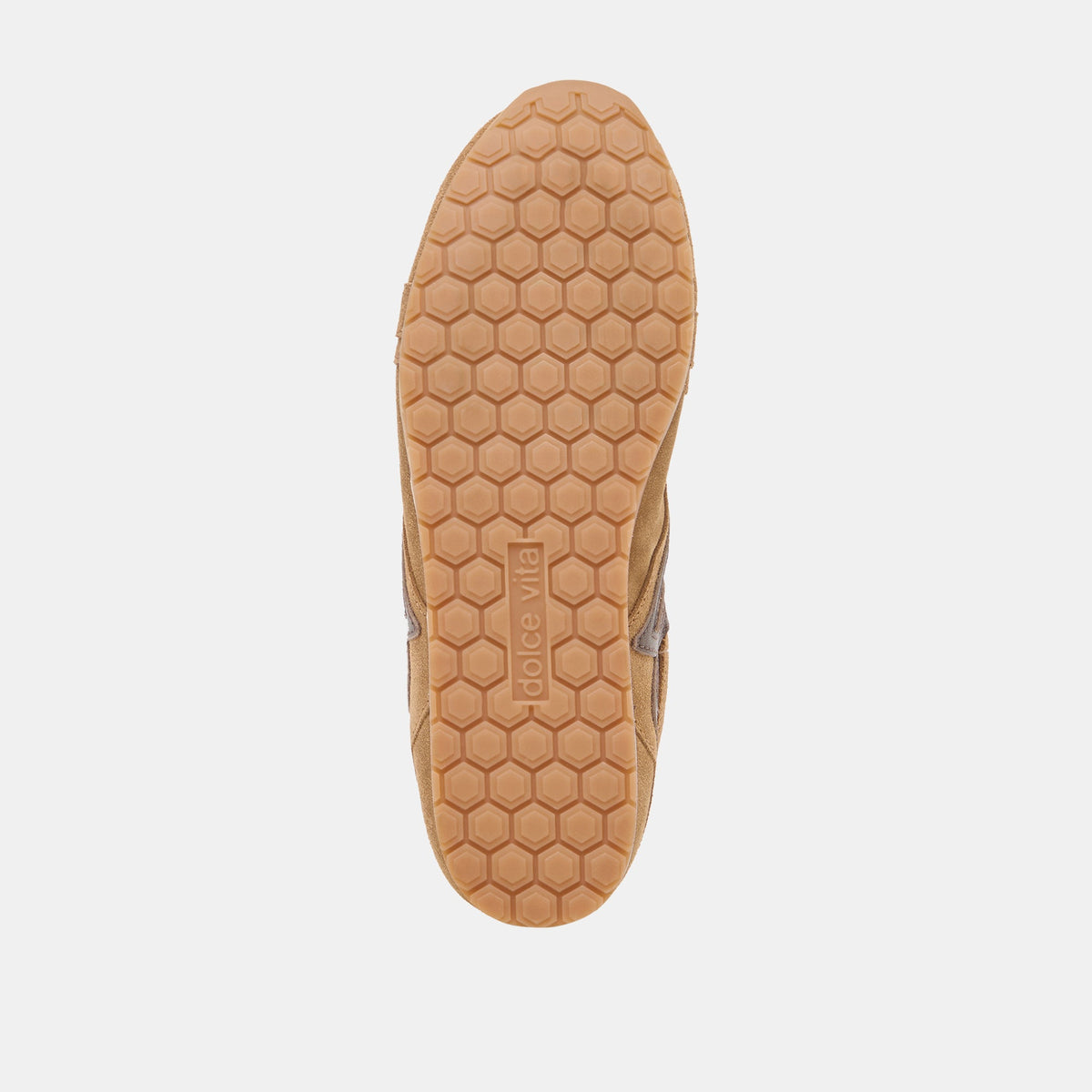 DEACON Lt Brown Suede Lace-Up Sneakers | Dolce Vita Discount