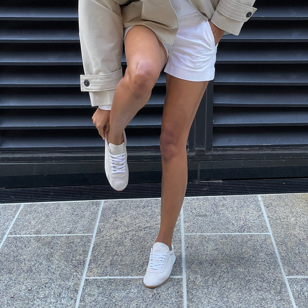 Serina Ivory Suede Sneakers | Dolce Vita Customer Favorite