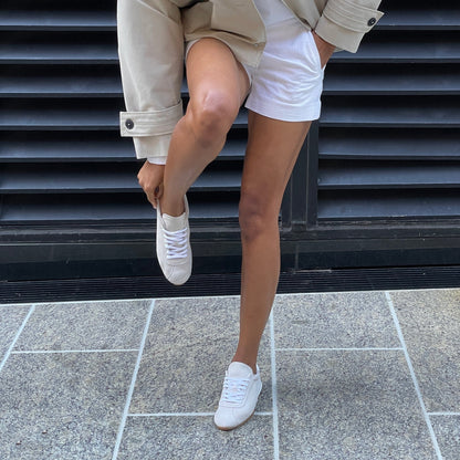 Serina Ivory Suede Sneakers | Dolce Vita Customer Favorite