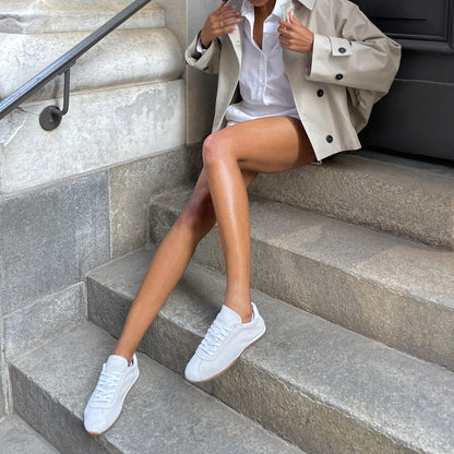 Serina Ivory Suede Sneakers | Dolce Vita Customer Favorite