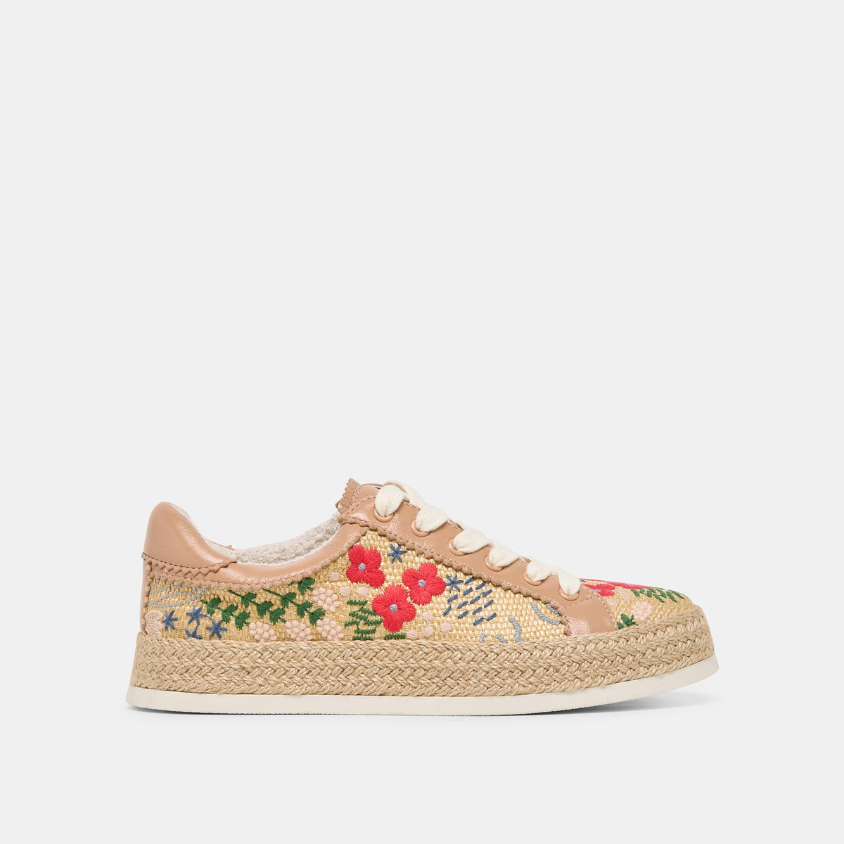 Azalia Sand Floral Raffia Heels | Dolce Vita Sale
