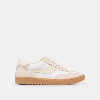 Notice White Dune Nylon Sneakers | Dolce Vita Essential