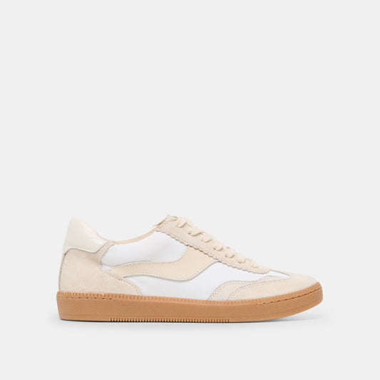 Notice White Dune Nylon Sneakers | Dolce Vita Essential