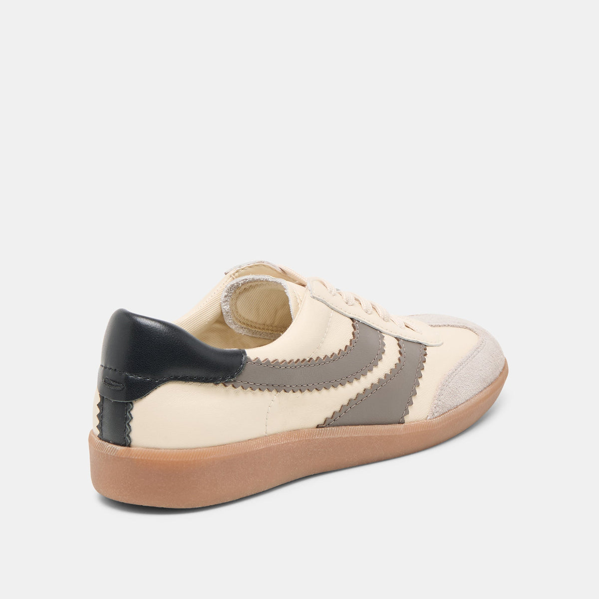 Merit White Grey Leather Sneakers | Dolce Vita Exclusive