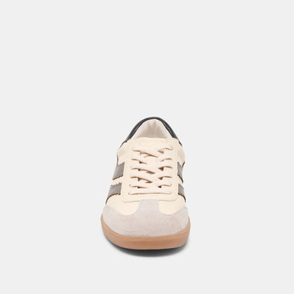 Merit White Grey Leather Sneakers | Dolce Vita Exclusive