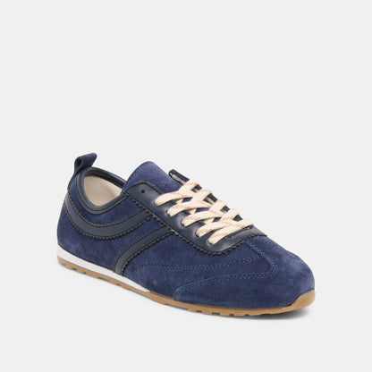 Viper Navy Suede Sneakers | Dolce Vita Featured