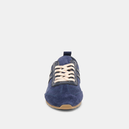 Viper Navy Suede Sneakers | Dolce Vita Featured