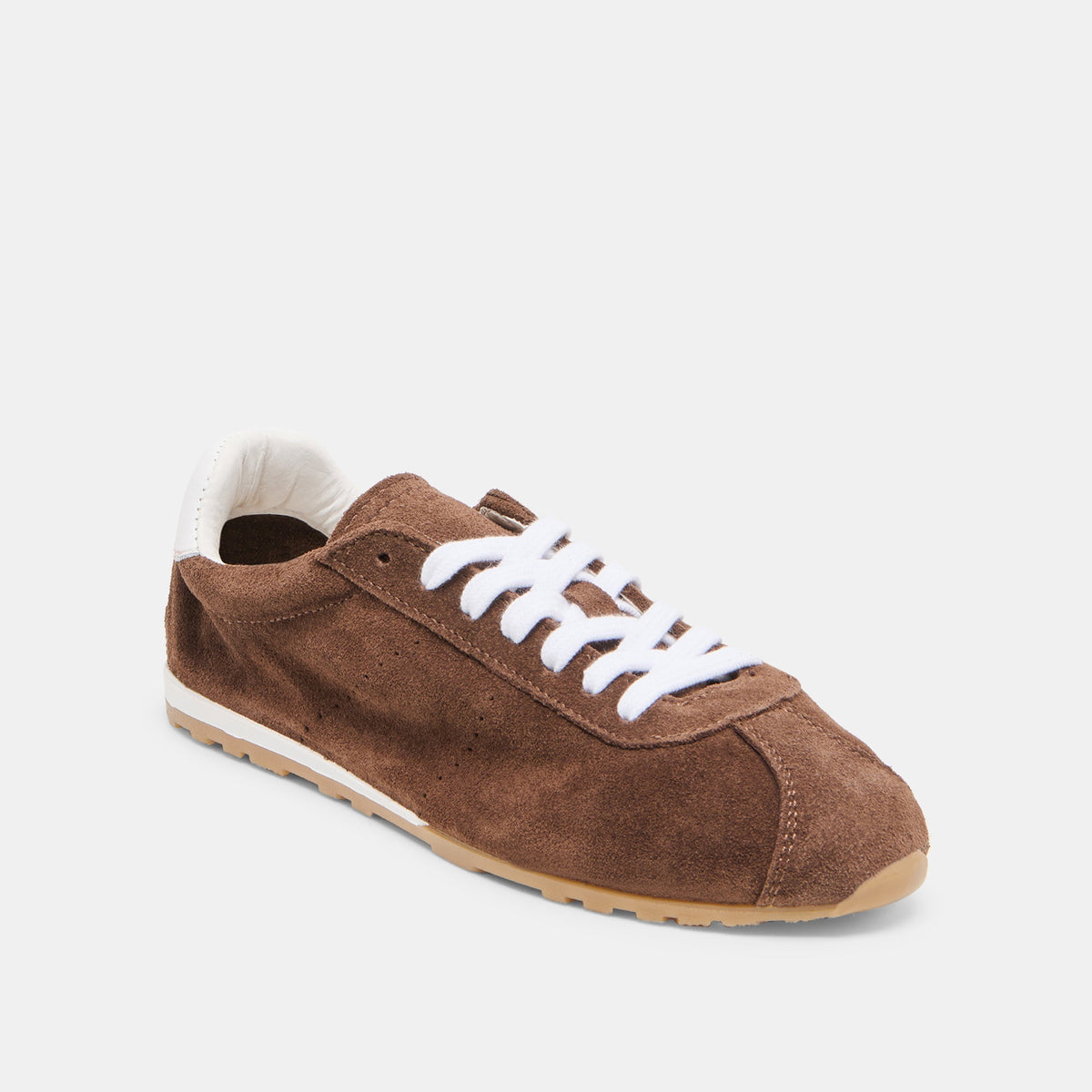 Serina Dk Brown Suede Sneakers | Dolce Vita New