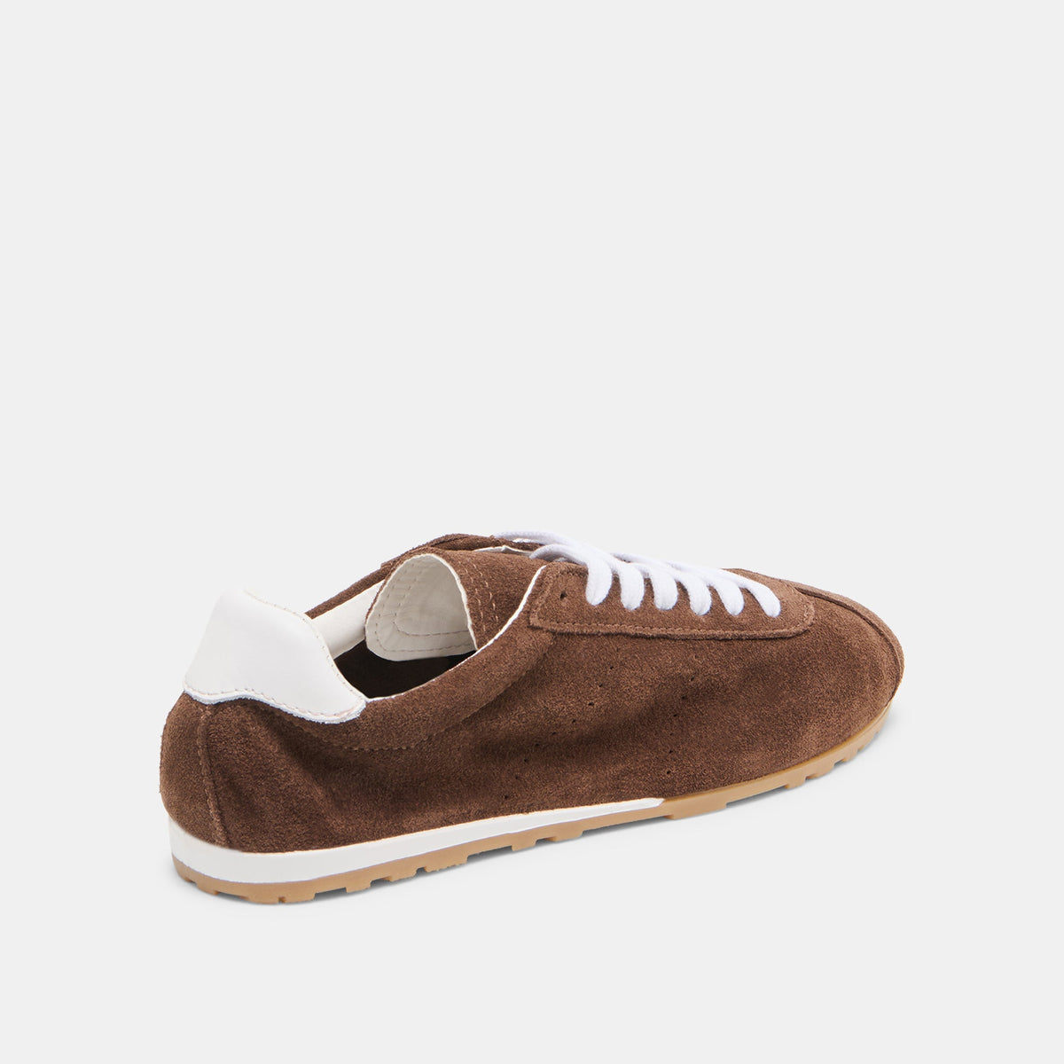 Serina Dk Brown Suede Sneakers | Dolce Vita New