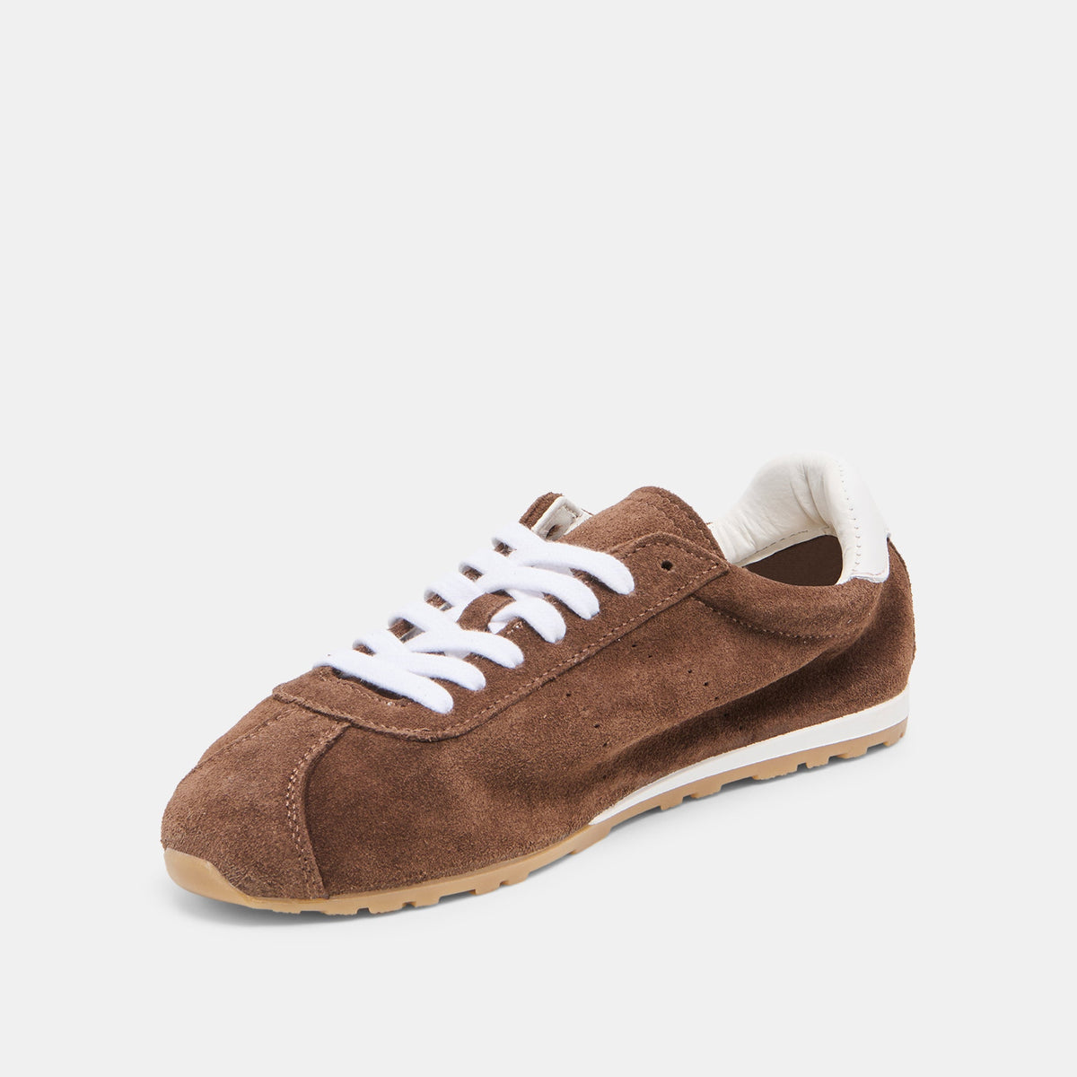 Serina Dk Brown Suede Sneakers | Dolce Vita New