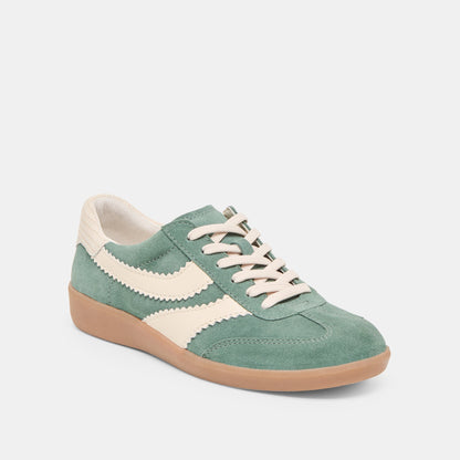 Merit Dk Green Suede Sneakers | Dolce Vita Classic