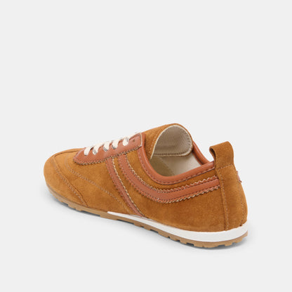 Viper Cognac Suede Sneakers | Dolce Vita Exclusive