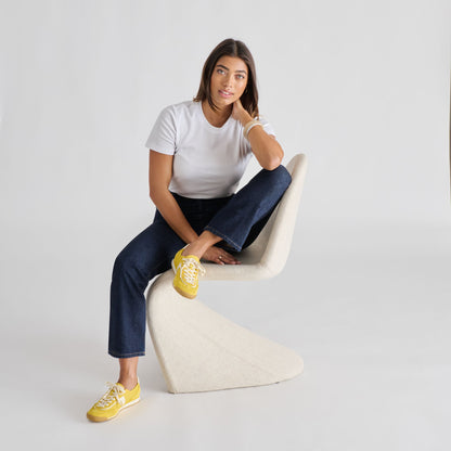 Sariya Yellow Nylon Sneakers | Dolce Vita Deals