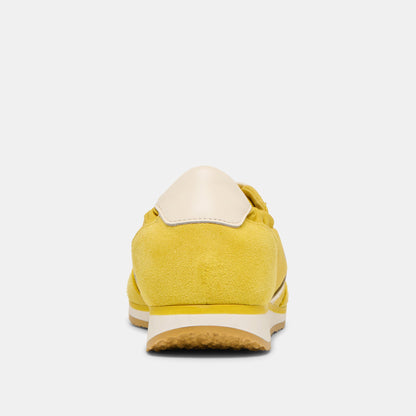 Sariya Yellow Nylon Sneakers | Dolce Vita Deals