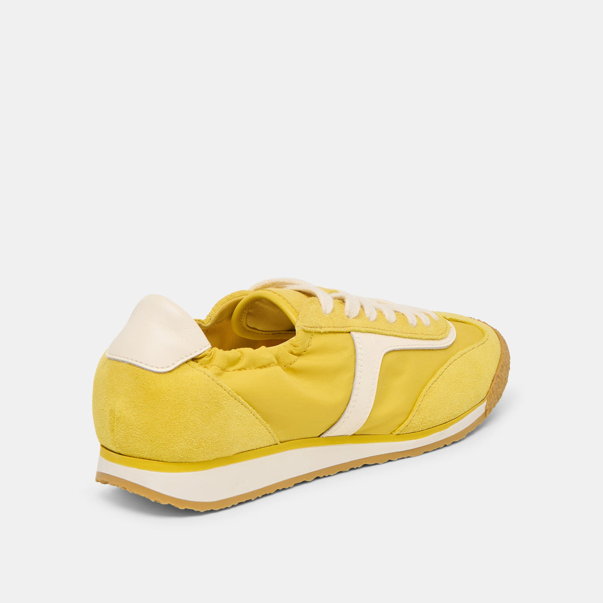 Sariya Yellow Nylon Sneakers | Dolce Vita Deals