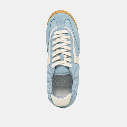 Sariya Lt Blue Nylon Sneakers | Dolce Vita Recommended