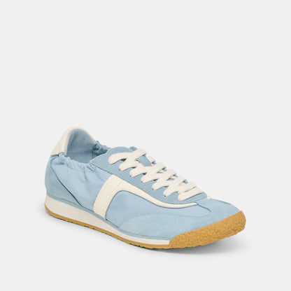 Sariya Lt Blue Nylon Sneakers | Dolce Vita Recommended