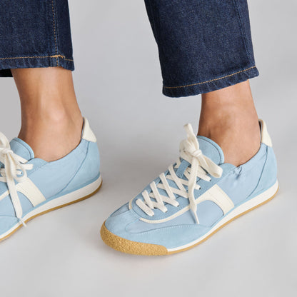 Sariya Lt Blue Nylon Sneakers | Dolce Vita Recommended