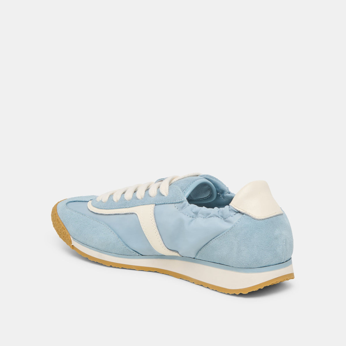 Sariya Lt Blue Nylon Sneakers | Dolce Vita Recommended