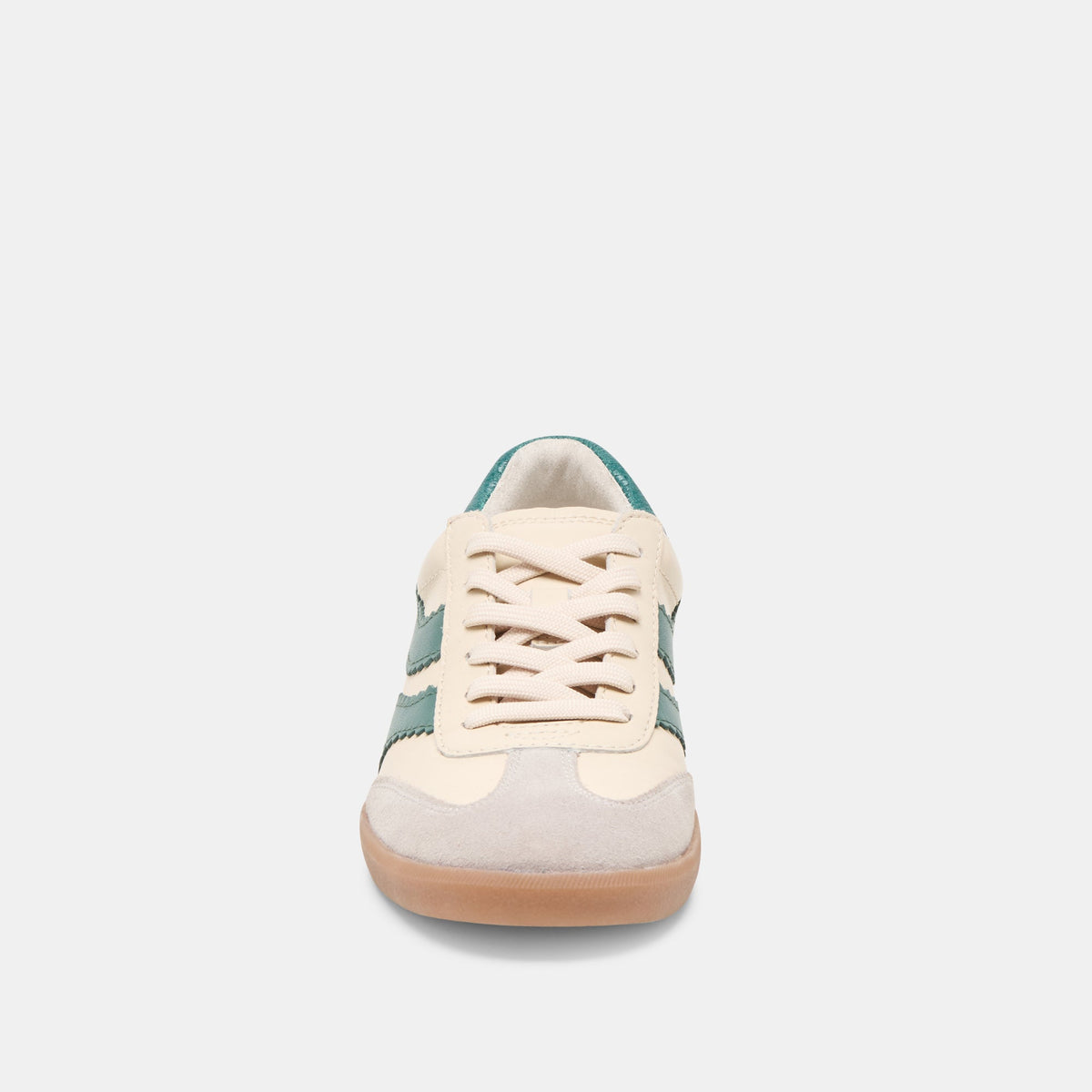 Merit White Green Leather Sneakers | Dolce Vita Value
