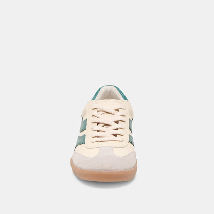 Merit White Green Leather Sneakers | Dolce Vita Value