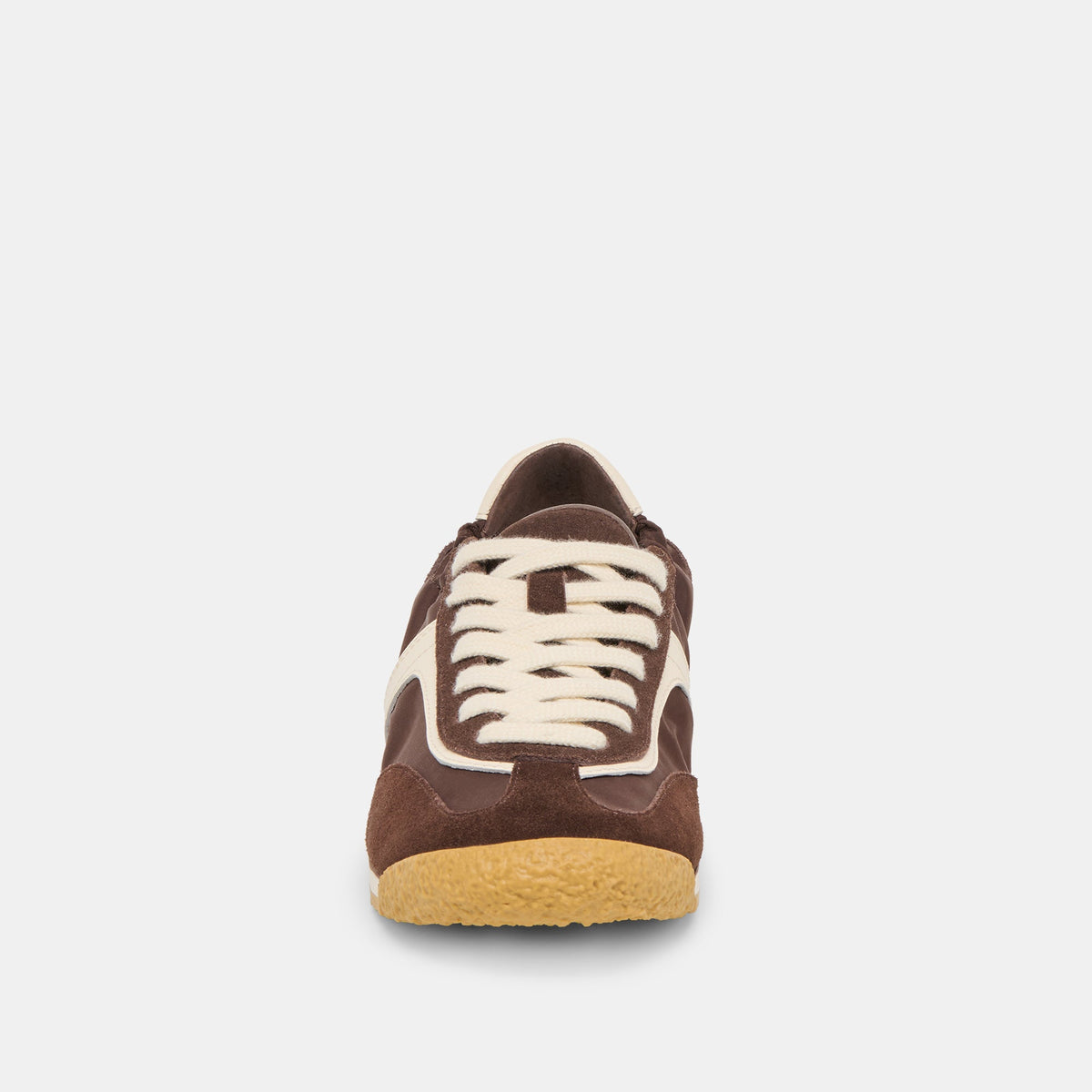Sariya Dk Brown Nylon Sneakers | Dolce Vita Trusted