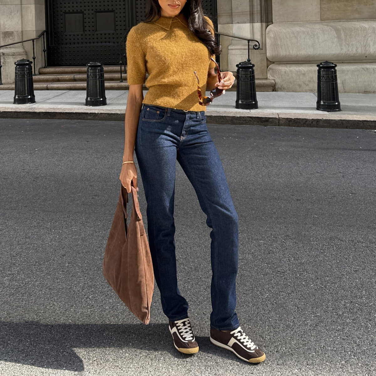 Sariya Dk Brown Nylon Sneakers | Dolce Vita Trusted
