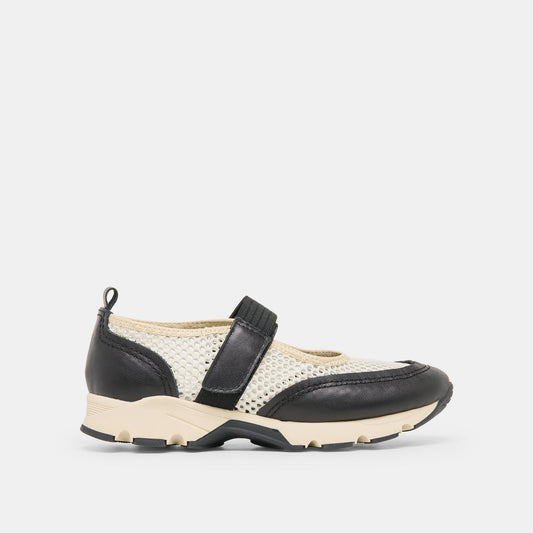 Seline White Black Mesh Sneakers | Dolce Vita Exclusive