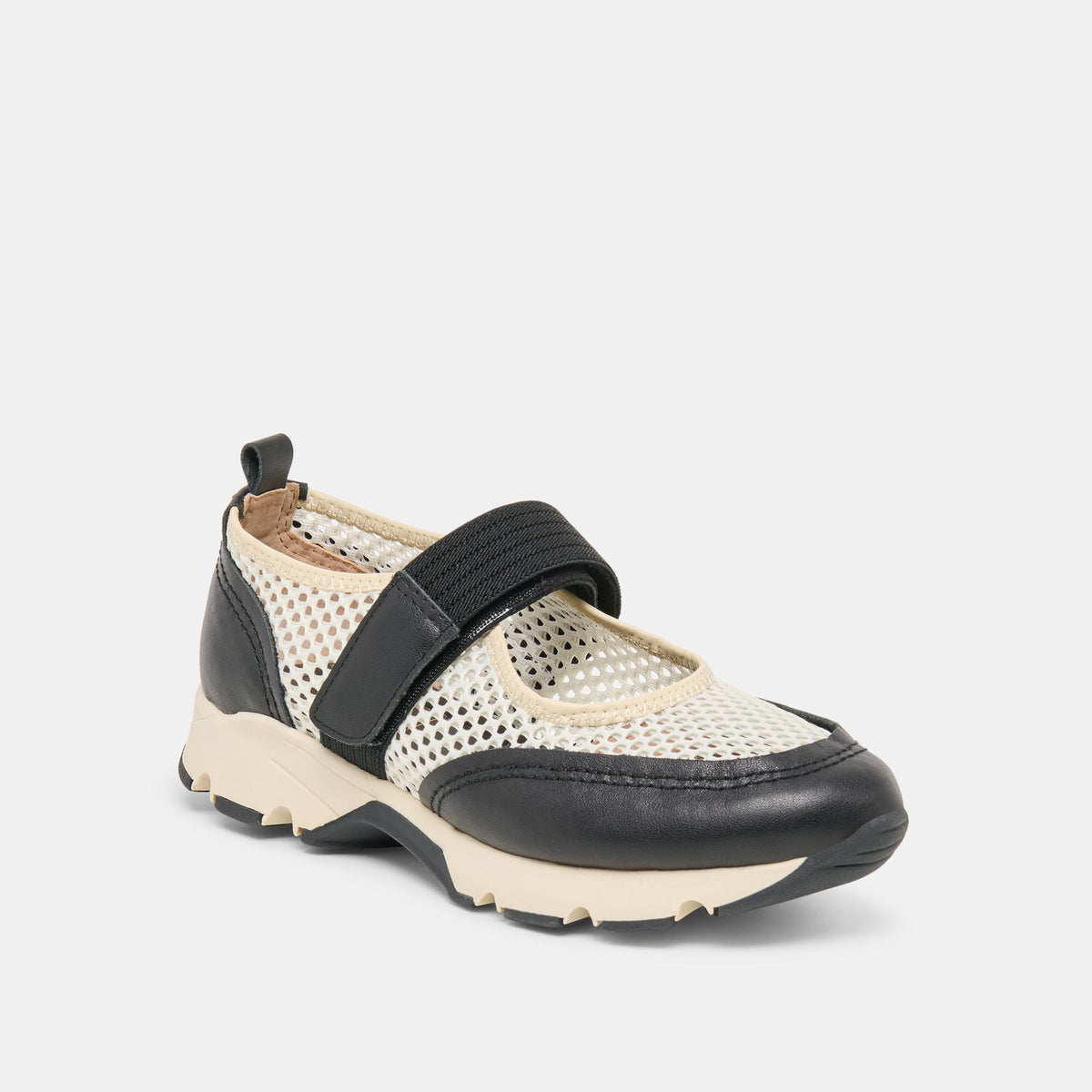 Seline White Black Mesh Sneakers | Dolce Vita Exclusive