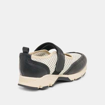 Seline White Black Mesh Sneakers | Dolce Vita Exclusive