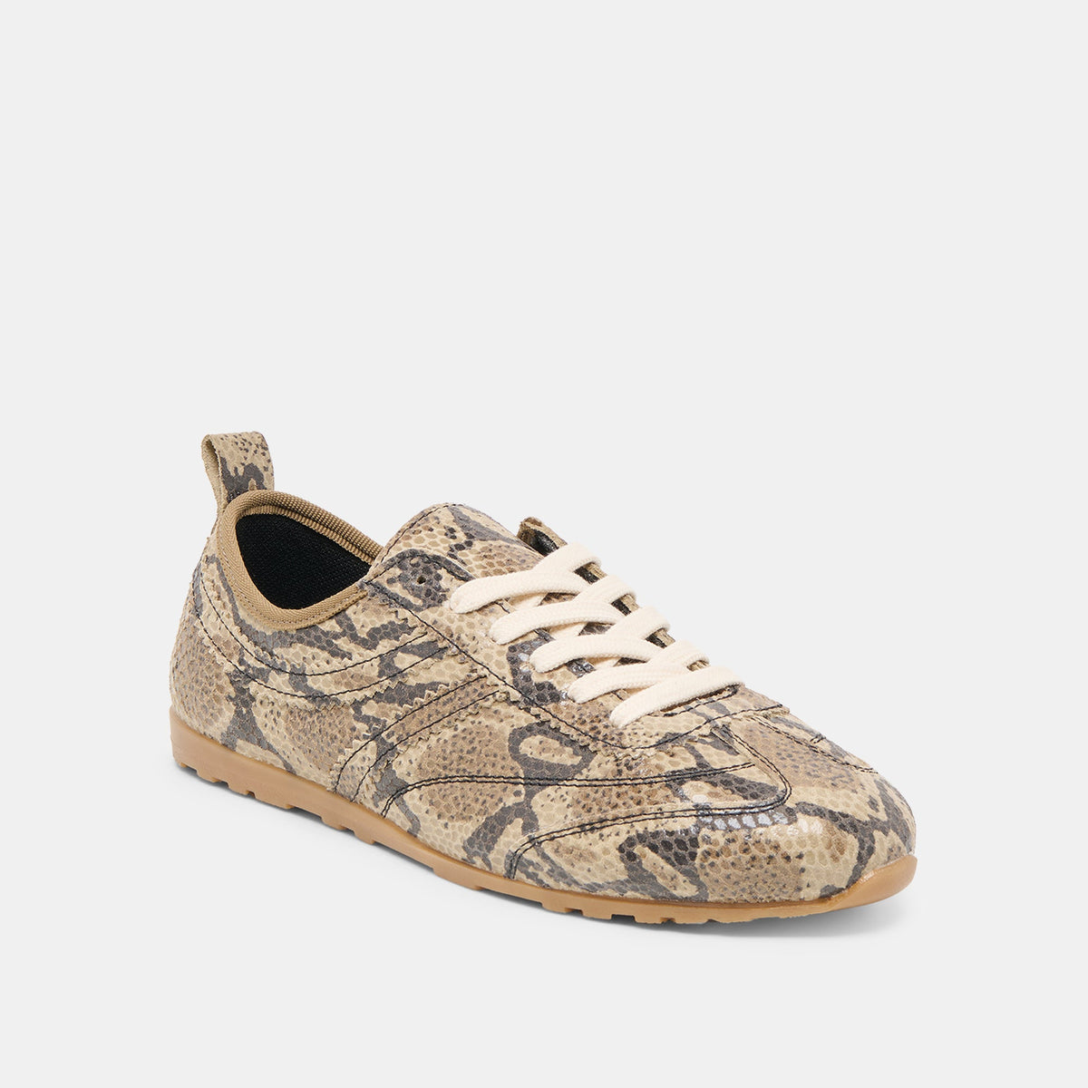 Viper Snake Print Embossed Leather Sneakers | Dolce Vita Best Seller