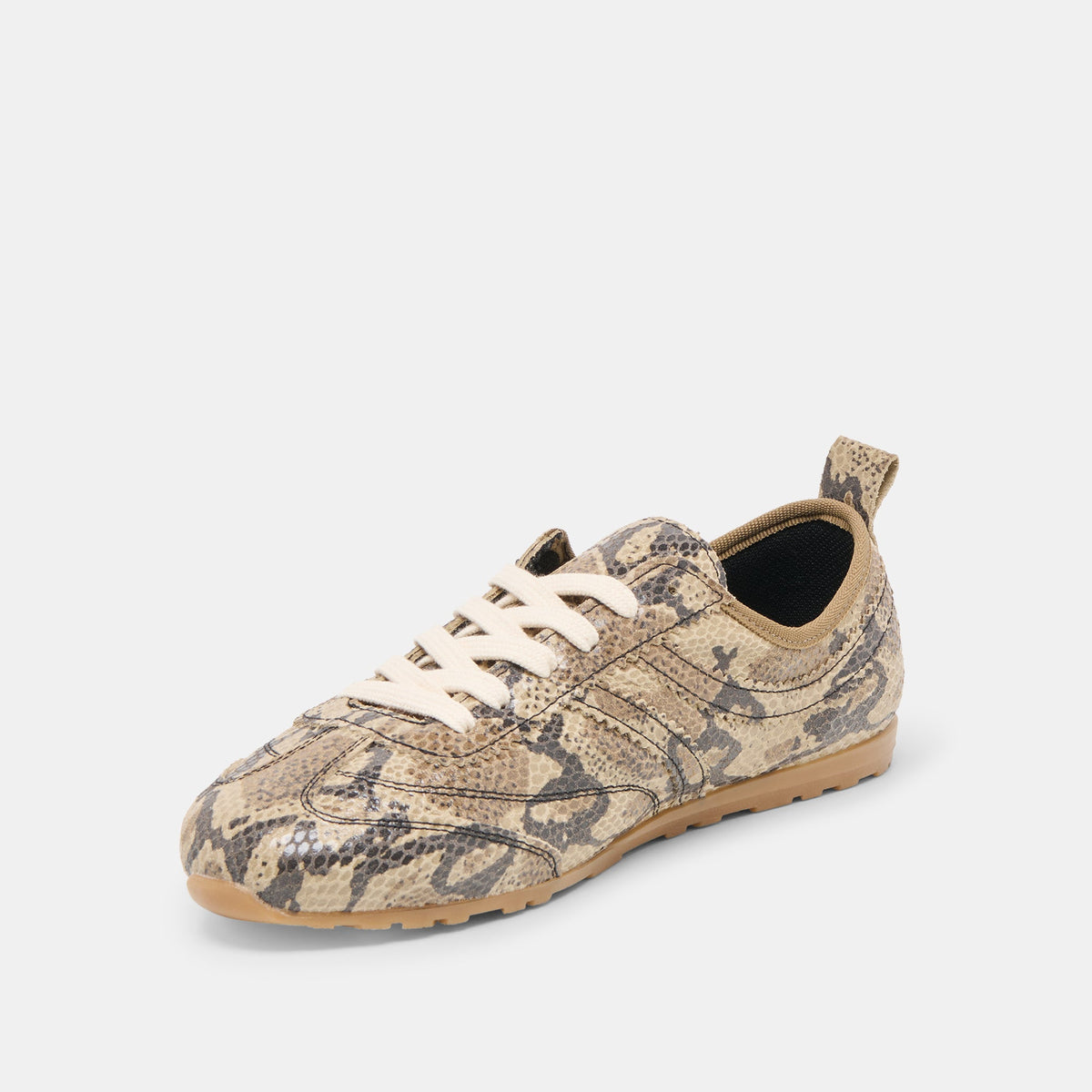 Viper Snake Print Embossed Leather Sneakers | Dolce Vita Best Seller