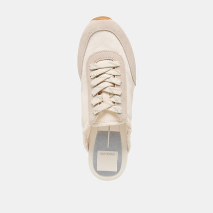 Daris White Nylon Sneakers | Dolce Vita Popular