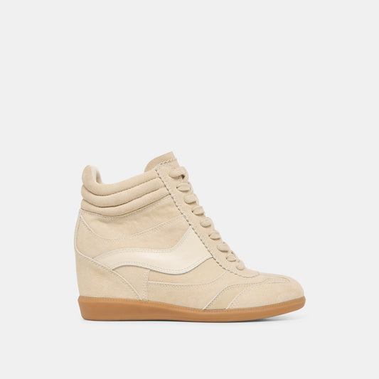Issac Oatmeal Suede Sneakers | Dolce Vita Sale