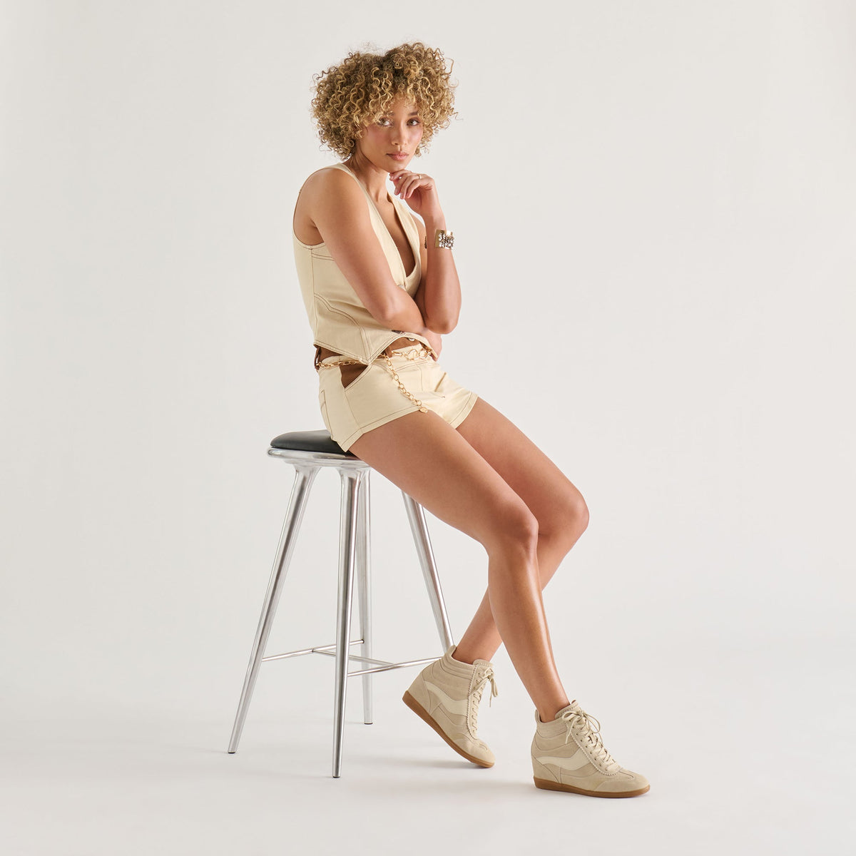 Issac Oatmeal Suede Sneakers | Dolce Vita Sale