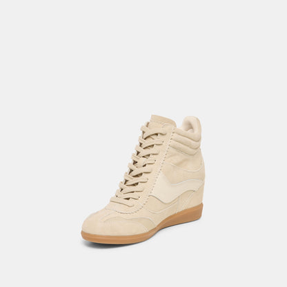 Issac Oatmeal Suede Sneakers | Dolce Vita Sale