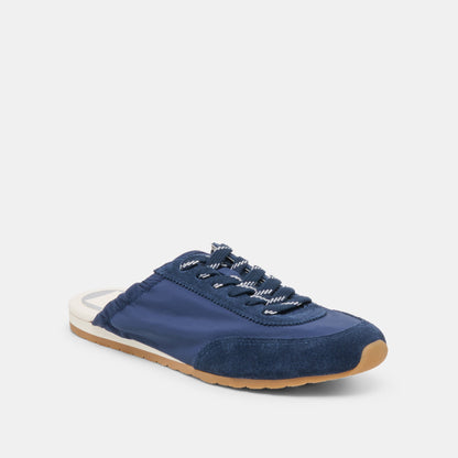 Daris Navy Nylon Sneakers | Dolce Vita Top Pick
