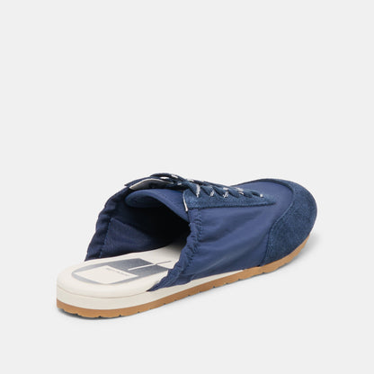 Daris Navy Nylon Sneakers | Dolce Vita Top Pick