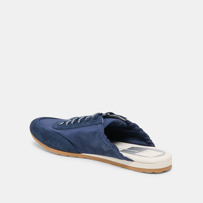 Daris Navy Nylon Sneakers | Dolce Vita Top Pick