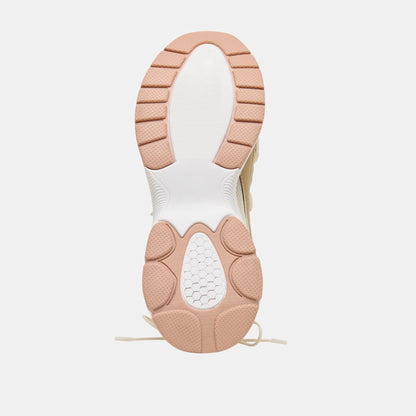 Selmar Off White Leather Sneakers | Dolce Vita Premium