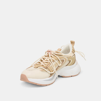 Selmar Off White Leather Sneakers | Dolce Vita Premium