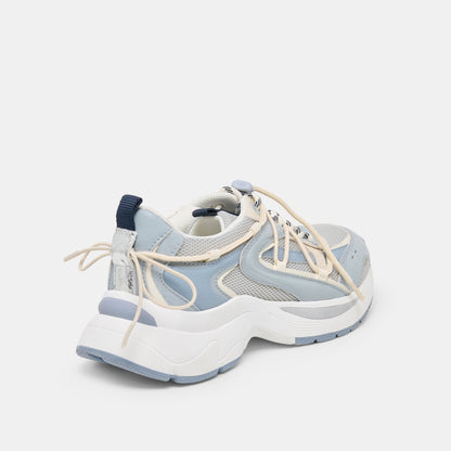 Selmar Blue Multi Leather Sneakers | Dolce Vita Sale