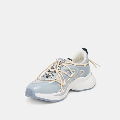 Selmar Blue Multi Leather Sneakers | Dolce Vita Sale