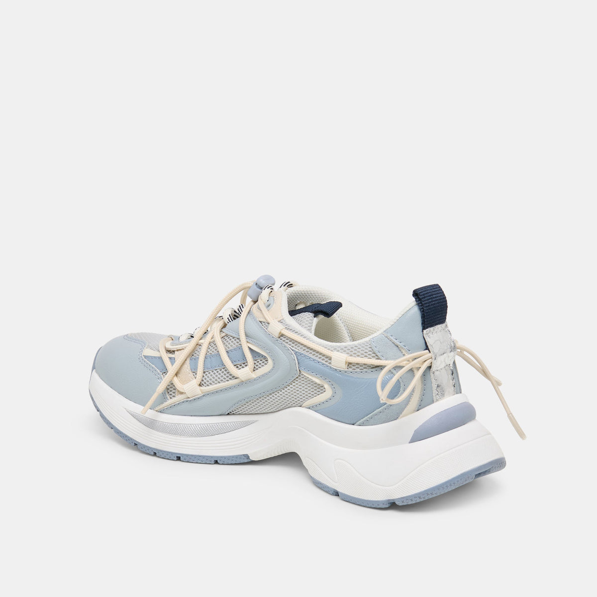 Selmar Blue Multi Leather Sneakers | Dolce Vita Sale