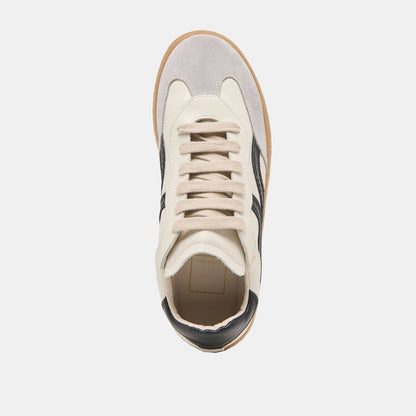 Rebel White Black Leather Sneakers | Dolce Vita Quality