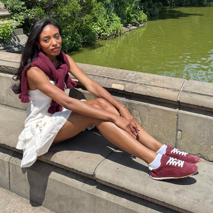 Serina Burgundy Suede Sneakers | Dolce Vita Trusted